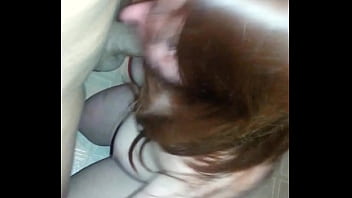 Amateur kitchen blowjob