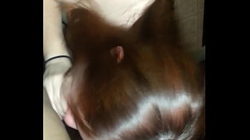 Amateur kitchen blowjob