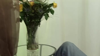 Lingerie clad brunette tommie lee fucks with man while husband watches