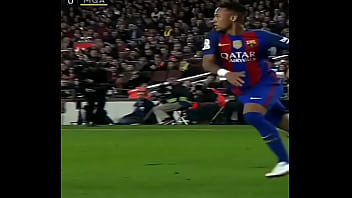 Neymar gozando gostoso na cara do messi