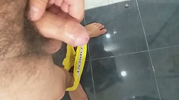Paja en el baño