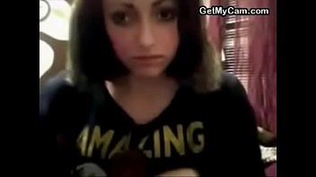 Teen shows body and plays with wet pussy