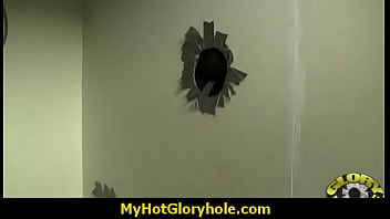 Horny Lady Enjoys Gloryhole Cocksucking Interracial 2 thumbnail