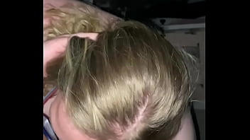 She can sure suck a dick