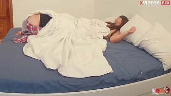 I came to my stepmother’s bed to lick her pussy and fuck her in all her holes and cum in the ass