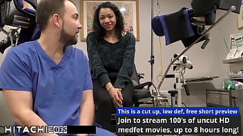 Prisoner gets mandatory hitachi orgasms from doctor tampa yasmine woods