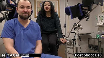 Prisoner gets mandatory hitachi orgasms from doctor tampa yasmine woods