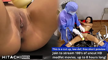 Prisoner gets mandatory hitachi orgasms from doctor tampa yasmine woods