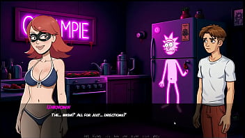 Portal porn demoniums parody hentai game ep 8 spooky succubus and evil morty