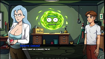 Portal porn demoniums parody hentai game ep 8 spooky succubus and evil morty