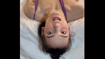 Stripper fay proves that she is the throat goat