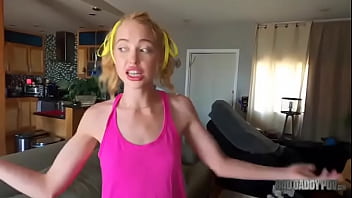 Chloe is perfect for her step dad