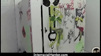 Girl takes huge black dong 2