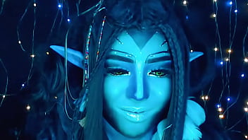 She is a cute cosplayer