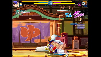 Pretty women has sex with men in erotic ryona hentai gameplay video