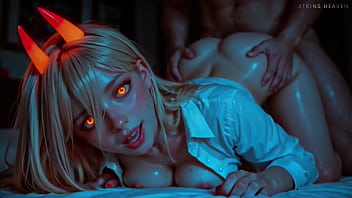 Atkins heaven her secret fantasy exposed power's thirsty pussy gets roughly fucked chainsaw man ai