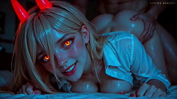 Atkins heaven her secret fantasy exposed power's thirsty pussy gets roughly fucked chainsaw man ai