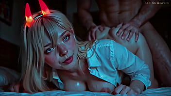 Atkins heaven her secret fantasy exposed power's thirsty pussy gets roughly fucked chainsaw man ai