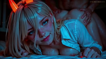 Atkins heaven her secret fantasy exposed power's thirsty pussy gets roughly fucked chainsaw man ai