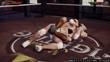 Johnny walker vs sharon nf3d mma mixed combat maledom battle war arena