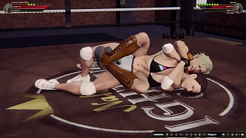 Johnny walker vs sharon nf3d mma mixed combat maledom battle war arena