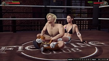 Johnny walker vs sharon nf3d mma mixed combat maledom battle war arena