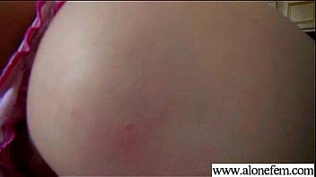 Alone girl use sex dildo toys to get climax video 10