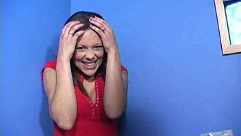 Black girl have surprise gloryhole 5