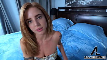 Ginger hottie lumi ray fucked and cummed on by big cock alex legend