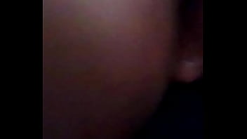 Dildo stuffed pussy and asshole played with