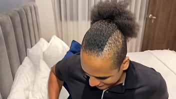 I never expected that during my night at the hostel the hung black receptionist with his thick bbc would fuck me so hard and passionately that i ended up begging for more naty delgado