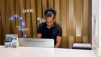 I never expected that during my night at the hostel the hung black receptionist with his thick bbc would fuck me so hard and passionately that i ended up begging for more naty delgado