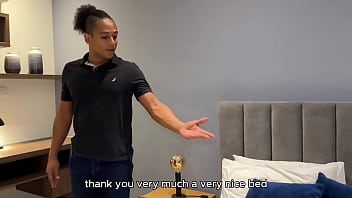 I never expected that during my night at the hostel the hung black receptionist with his thick bbc would fuck me so hard and passionately that i ended up begging for more naty delgado