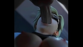 Estaba en mi oficina y me terminan follando la boca con un pene negro griy gordo