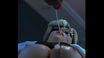 Estaba en mi oficina y me terminan follando la boca con un pene negro griy gordo