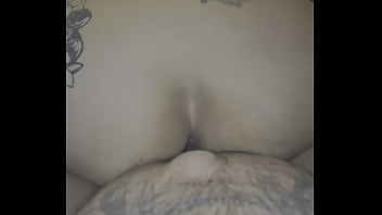 Stupid bitch taking a cock from behind