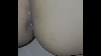 Stupid bitch taking a cock from behind