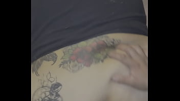 Stupid bitch taking a cock from behind