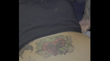 Stupid bitch taking a cock from behind