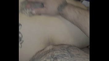 Stupid bitch taking a cock from behind