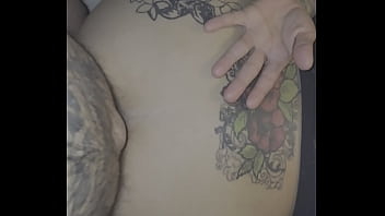 Stupid bitch taking a cock from behind