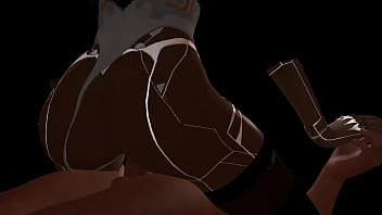 2b riding dick on top in cowgirl neir automata hentai parody