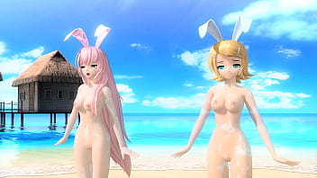 Kagamine rin y luka desnudas mod