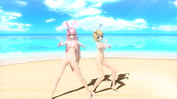 Kagamine rin y luka desnudas mod