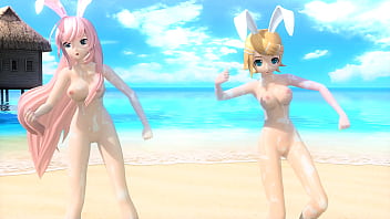 Kagamine rin y luka desnudas mod