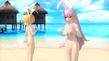 Kagamine rin y luka desnudas mod