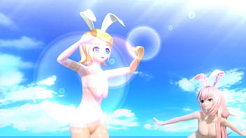 Kagamine rin y luka desnudas mod