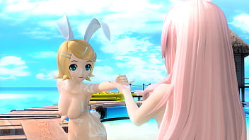 Kagamine rin y luka desnudas mod