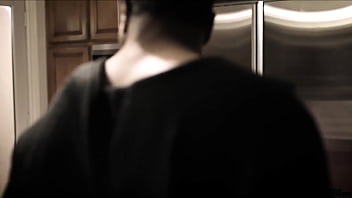 Getting cookies from the cookie jar at night when you can't sleep is not the moment you expect somebody else in the kitchen but here he is stepdad