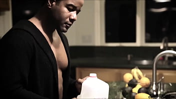 Getting cookies from the cookie jar at night when you can't sleep is not the moment you expect somebody else in the kitchen but here he is stepdad